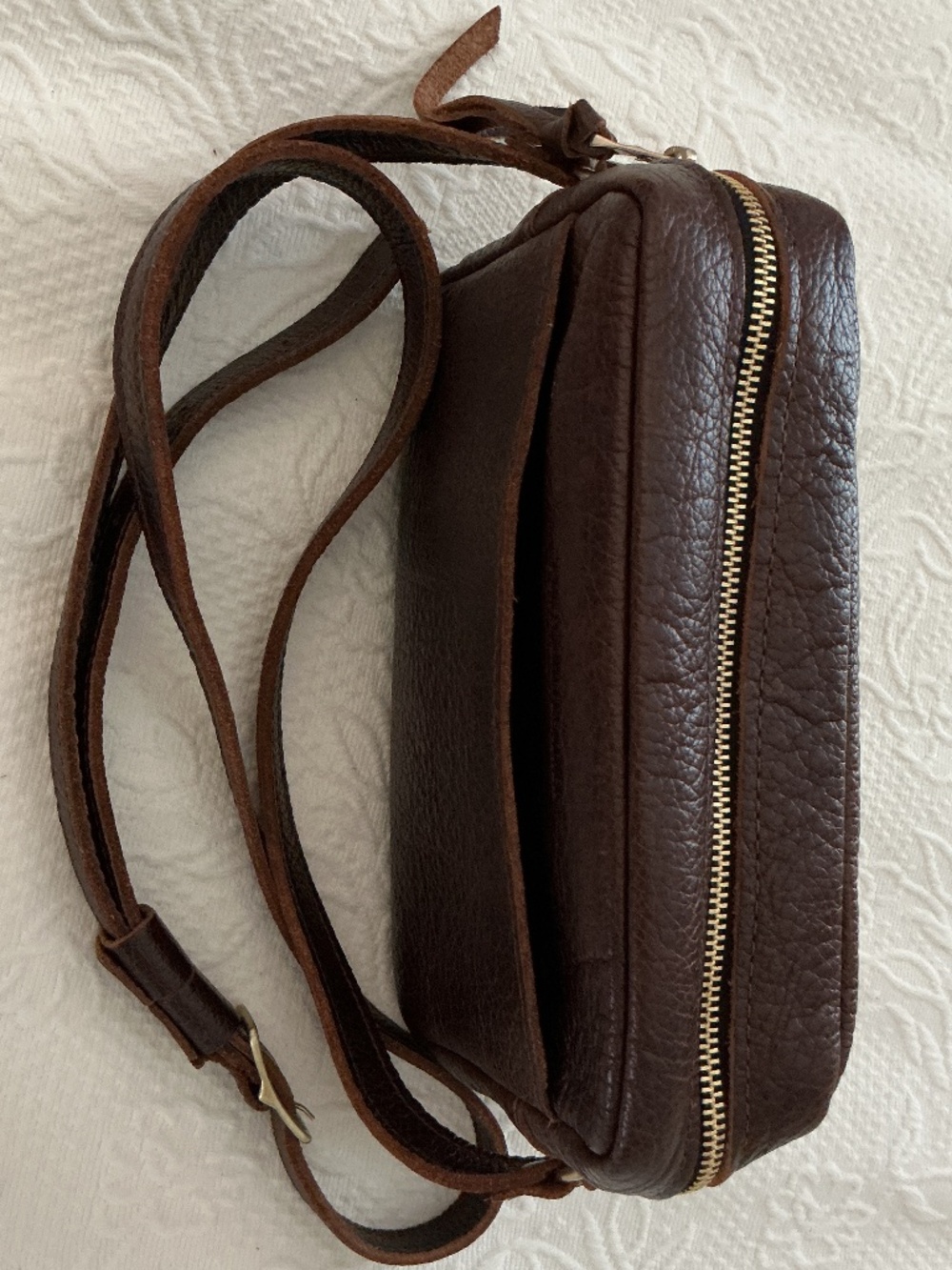 Portland leather camera bag style crossbody - Picture 4 of 4